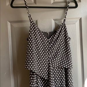 Polka dot jumpsuit
